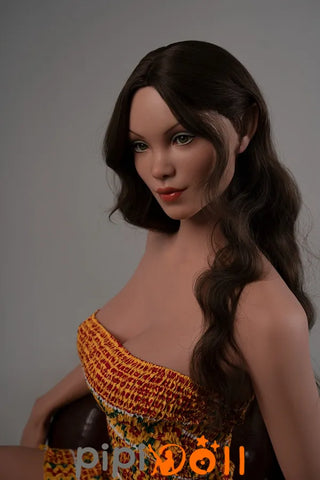 Cora Vollendete Sinnlichkeit Große Brust Nr.G48_1 Kopf-helle Weizenfarbe Silikon Sexpuppe C-Cup Zelex Doll