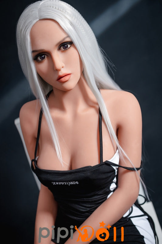 Aga [Sofort lieferbar] Kleine Brustgröße Nr.91 Kopfpeitsche Haare blaue Augen 32kg (100% Nagelneu) Kleine Brust DL Doll