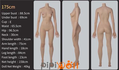 Lenya Geheimnisvolles Lächeln Silikon Liebespuppe GE78 Kopf E-Cup Zelex Doll