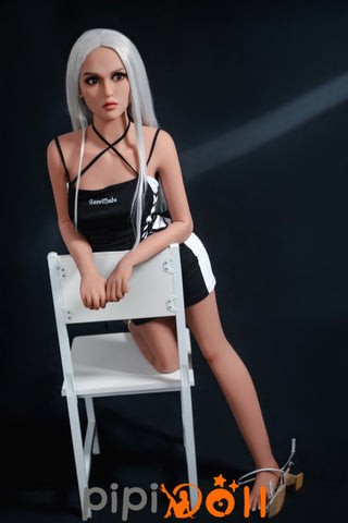 Aga [Sofort lieferbar] Kleine Brustgröße Nr.91 Kopfpeitsche Haare blaue Augen 32kg (100% Nagelneu) Kleine Brust DL Doll