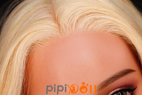 Leoni Perfekte Haut Silikon Liebespuppe Big Tits GE46 Kopf Tan C-Cup Zelex Doll