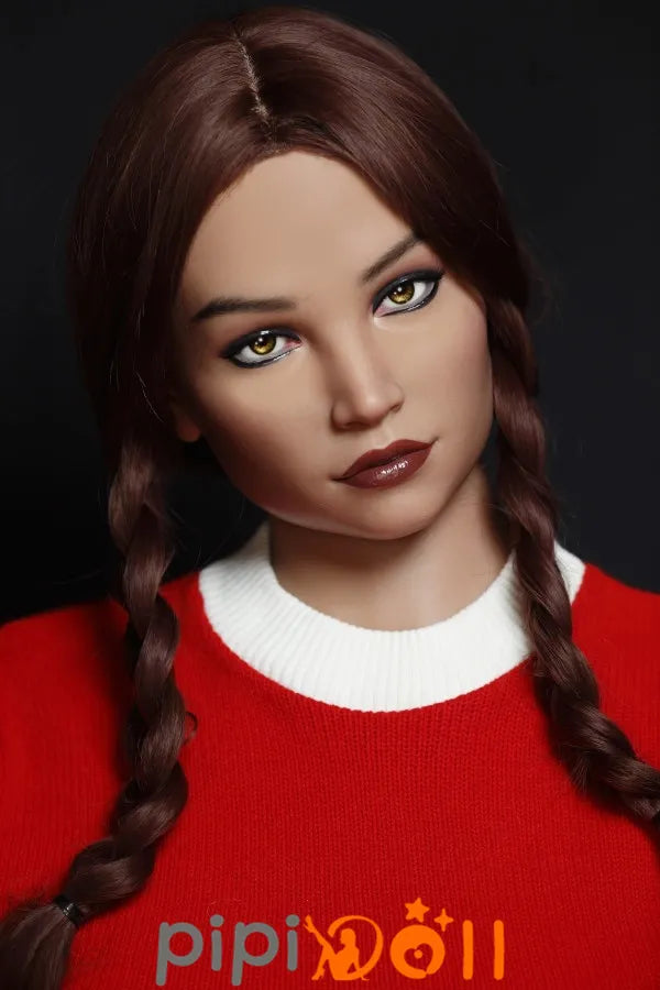 Brit Gepflegte Nägel Silikon Liebespuppe Big Tits GE50_1 Kopf Tan Hautfarbe C-Cup Zelex Doll Zelex Doll SD494501