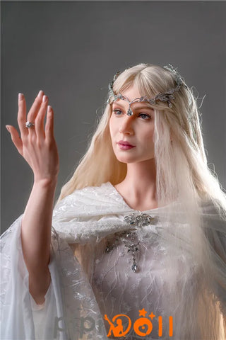 Lenya Geheimnisvolles Lächeln Silikon Liebespuppe GE78 Kopf E-Cup Zelex Doll