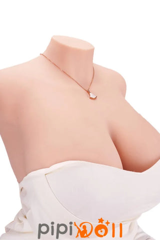 Tantaly Monroe Weiß 3.0 Sofort lieferbar Elastischer Körperbau (100% Nagelneu) 31kg Sexpuppen Torso