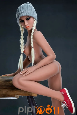 Lena [Sofort lieferbar] Kleine Brustgröße Nr.91 Kopfpeitsche Haare blaue Augen 32kg (100% Nagelneu) Kleine Brust DL Doll