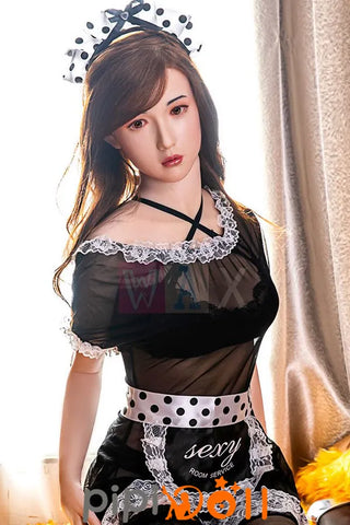 Kia G13-Silikonkopf beschichtetes Blutgefäß Silikon Sexpuppe C-Cup Zelex Doll