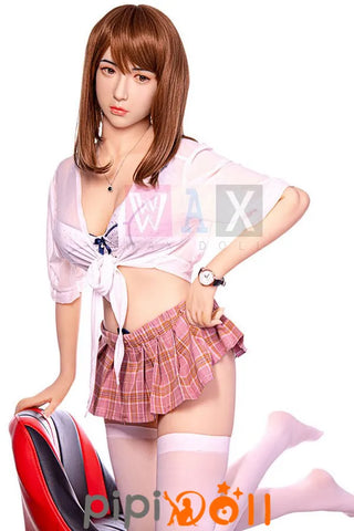 Ava Nr.13 Silikon Kopfgelenk Fingerknochen Silikon Sexpuppe C-Cup Zelex Doll